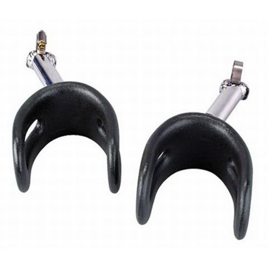 Speedway Direct Mount Formed Aluminum Knee Restraints, Pair