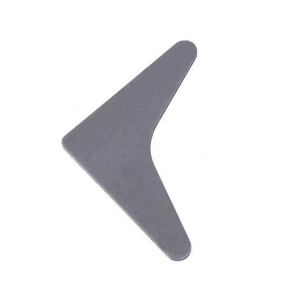 Large Roll Cage Chassis Bar Steel Weld Gusset Plates, 5 Pk