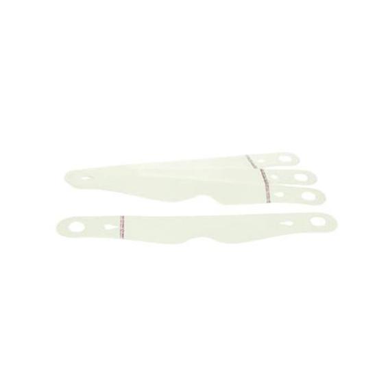 Racing Optics 10204C E-Style Clear Nose Notched XStack Tearoffs