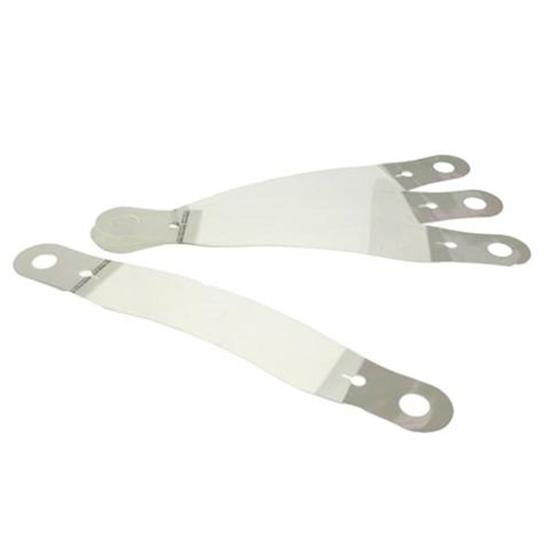 Racing Optics 10203C H-Style Clear Banana Shape XStack Tearoffs