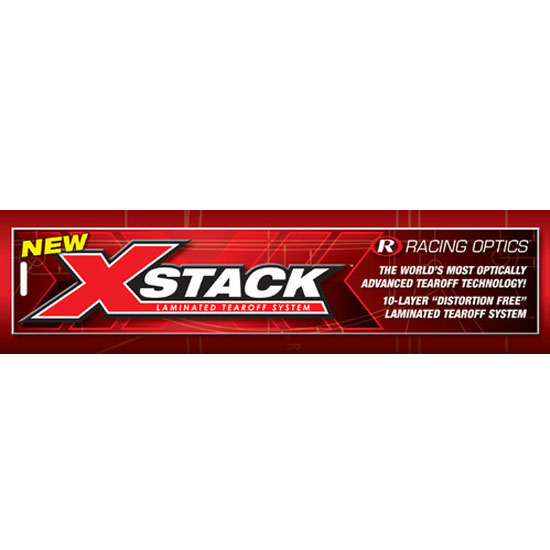 Racing Optics 10237C XStack Laminated Tearoffs, 2mm