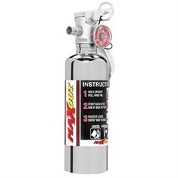 H3R Performance MX100C Max-Out 1.0 Lb. Fire Extinguisher, Chrome