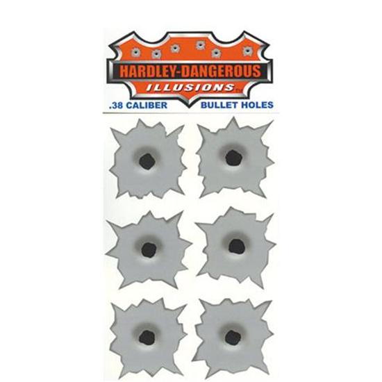 Bullet Hole Decals for Metal
