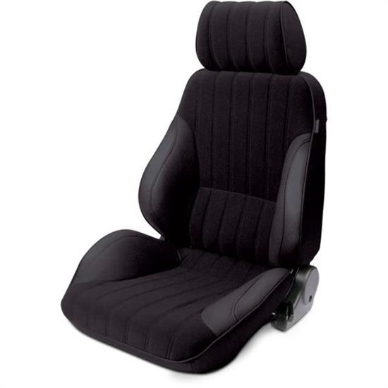 Procar 80-1000-71L Rally Seat, Driver, Vinyl/Velour