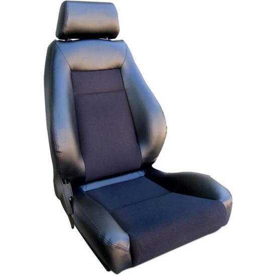 Procar 80-1100-71R Elite Seat, Passenger, Vinyl/Velour