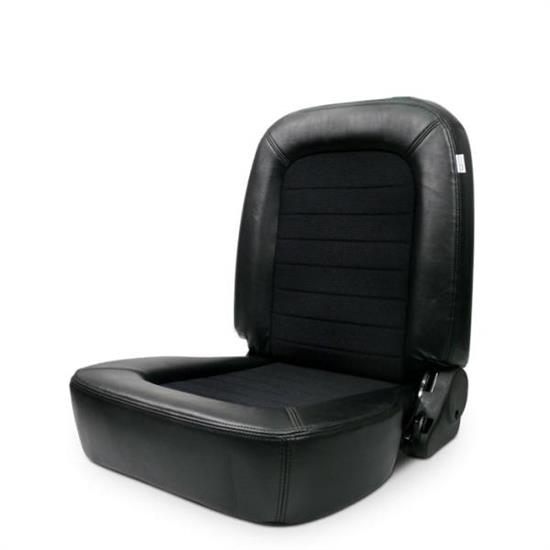Procar 80-1550-71L Classic Lowback Seat, Driver, Vinyl/Velour