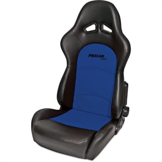 Procar 80-1615-65 Sportsman Pro Seat, Neutral, Velour/Vinyl