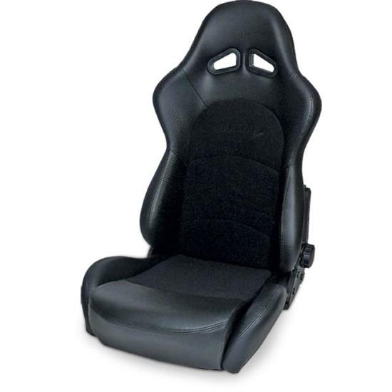 Procar 80-1615-71 Sportsman Pro Seat, Neutral, Velour/Vinyl