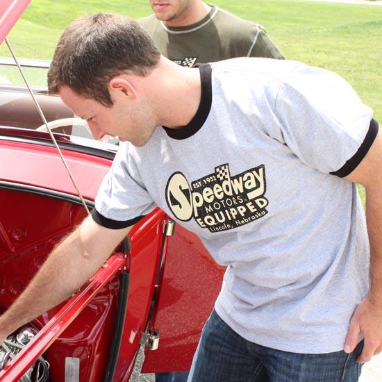 Speedway Vintage Equipped Ringer T-Shirt