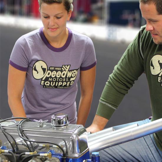 Garage Sale - Ladies Vintage Speedway Equipped T-Shirt