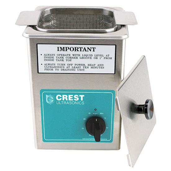 Crest Industrial Ultrasonic Parts Cleaner, Deluxe with Heater