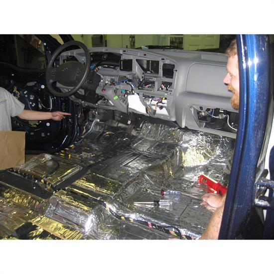 Hushmat 629031 1960-66 Chevy C-10 Floor Insulation Kit
