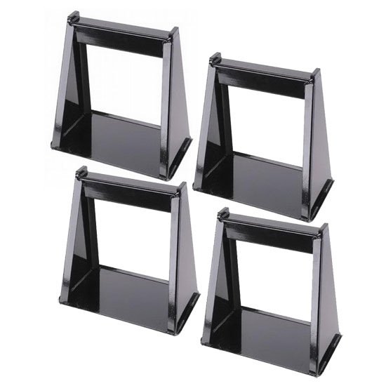 Speedway Fixed Height Steel Racing Jack Stands, Set of 4