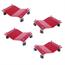 Auto Dolly M998002 Heavy Duty Wheel Dollies, Set/4 Auto Dolly M998002 Heavy Duty Wheel Dollies, Set/4