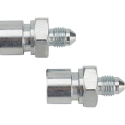 Stainless Steel 90 Degree End Brake Hose Kit, 55-57 Chevy w/ FDL