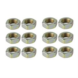 Steel Jam Nuts, 11/16 Inch-18 NF Fine Thread, LH and RH, Pack/12