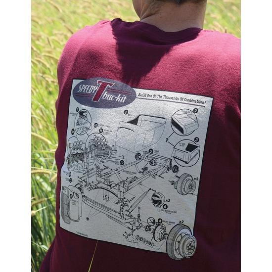 Speedway Exploded T-Buc-Kit Shirt