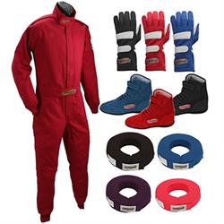 Speedway Single Layer One Piece Economy Racing Suit Combos
