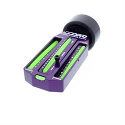 DECO Magnetic Caster Camber Gauge Suspension Tool, Aluminum
