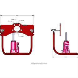 DECO Suspension Bump Steer Gauge Tool
