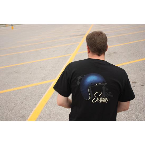 Speedway Motors MetalFlake Helmet Shirt