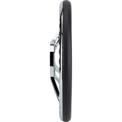 Chrome T-Style Steering Wheel with Wheel Adapter and Horn Button