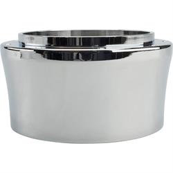 Chrome T-Style Steering Wheel with Wheel Adapter and Horn Button