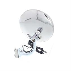 Universal Rear View Door Peep Mirror w/ LED Turn Signal, Pair