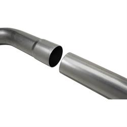 DIY Universal Dual Exhaust System Kit w/ X-Pipe, Mufflers, 2-1/4
