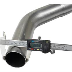 DIY Universal Dual Exhaust System Kit w/ X-Pipe, Mufflers, 2-1/4