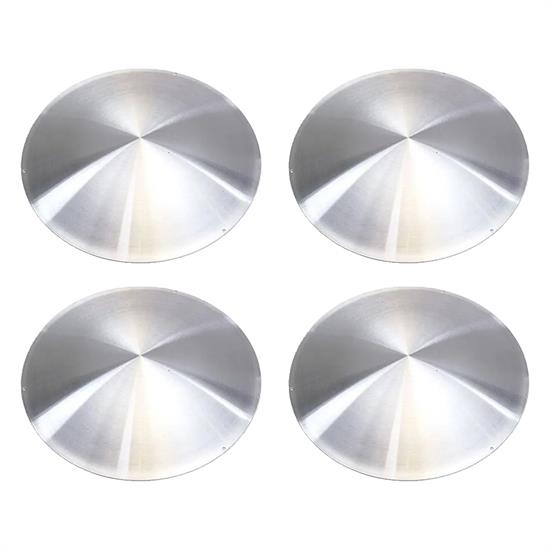 Spun Aluminum Disc 15 Inch Wheel Covers, Set of 4