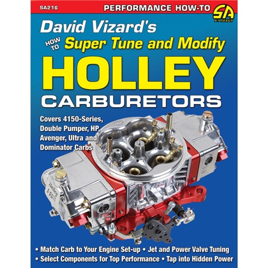 Book - David Vizard's How to Super Tune and Modify Holley Carburetors