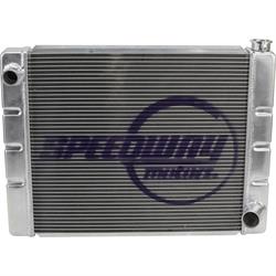 Speedway Modified Radiator & Fan Shroud Kit, 26 Inch, Single Pass