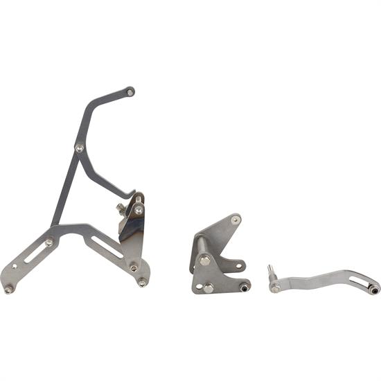 Bills Hot Rod Co. BBC Alternator and P/S Brackets, Raw