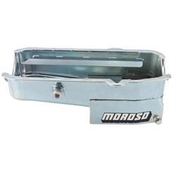 Moroso Oil Pan w/Plug -High Volume Oil Pump/Pickup Kit, 55-79 SBC