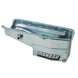 Moroso Oil Pan w/Plug -High Volume Oil Pump/Pickup Kit, 86-Up SBC