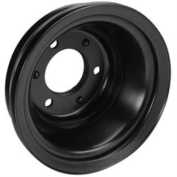 BBC Black Pulley Set, 2-Groove Upper/3-Groove Lower, Long Pump