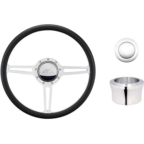 Billet Specialties 30137 Split Spoke Steering Wheel Assembly Kit
