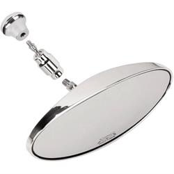 Hagan Fattie Rear-View Mirror Assembly w/Post Mount and Extension