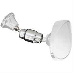 Hagan Fattie Rear-View Mirror Assembly w/Post Mount and Extension