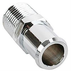 Repl. Chrome Short Heater Hose Fitting Kit, 3/4 and 5/8 Inch Hose