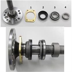 9 Inch Ford Rear Axle Kit w/Gear Style Posi 3rd Member, 60 Inch