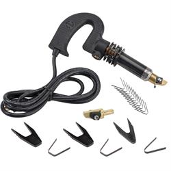 Speedway Deluxe 110V / 250 Watt Tire Grooving Iron Kit w/ #4, #8