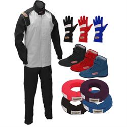 Ultra Racer Safety Kit, Underwear/Single-Layer 2-Piece Suit Combo