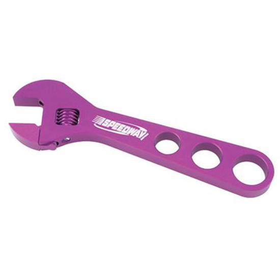 Speedway Adjustable Aluminum AN Fitting Wrench Tool