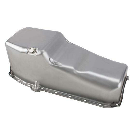1956-79 Stock Raw Steel Small Block Chevy Oil Pan