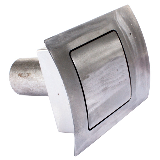 Hagan Street Rods 90 SC 90 Degree Curve Square Fuel Door