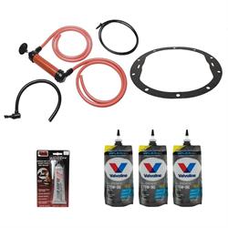 Valvoline VV982 75W140 Synpower Gear Oil Change Kit, 8.2/8.5 Inch