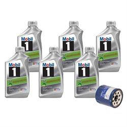 Mobil 1 ESP 0W30/AC Delco PF48E Filter Oil Change Kit, 6 Quart