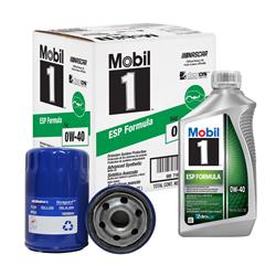 Mobil 1 ESP 0W40/AC Delco PF61E Filter Oil Change Kit, 6 Quart